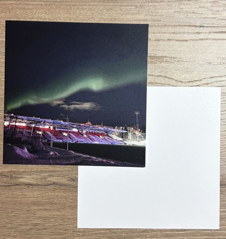 Postkort Romssa nordlys (3) 14x14