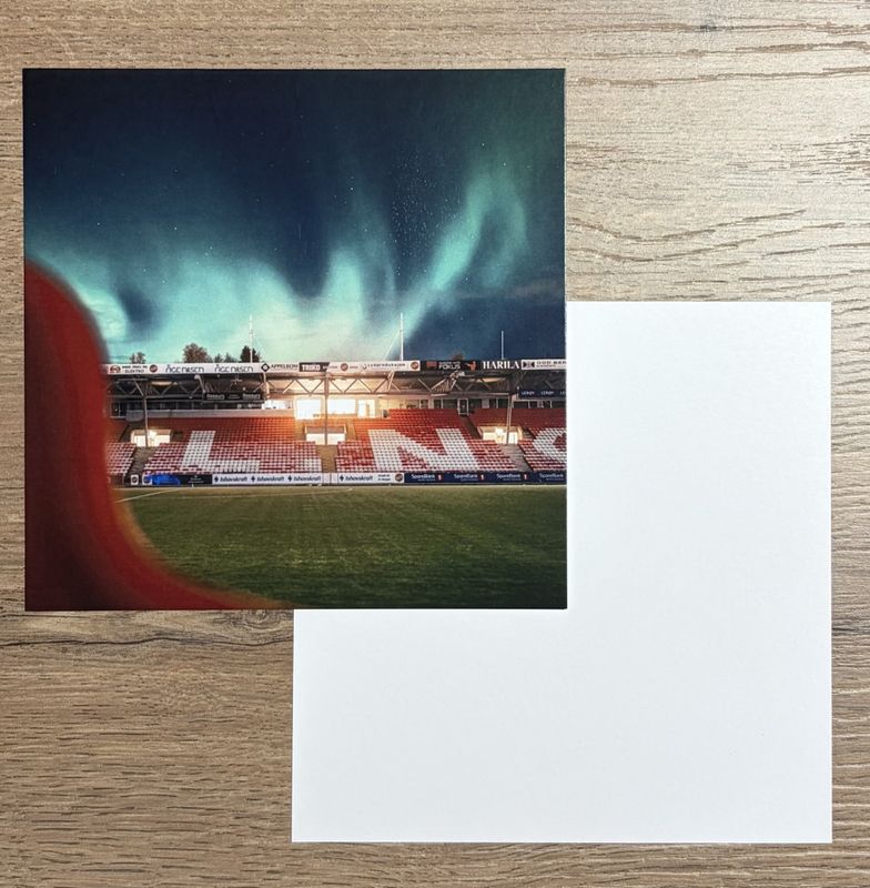 Postkort Romssa nordlys (2) 14x14 